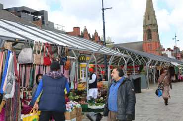 West Bromwich goes green with amazing solar-powered market stalls